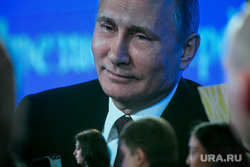 12 ежегодная итоговая пресс-конференция Путина В.В. Москва, улыбка и внимание, доброта, путин владимир